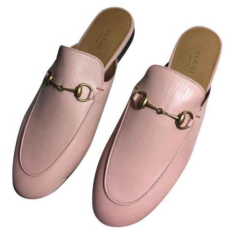 gucci pink smules|gucci mules.